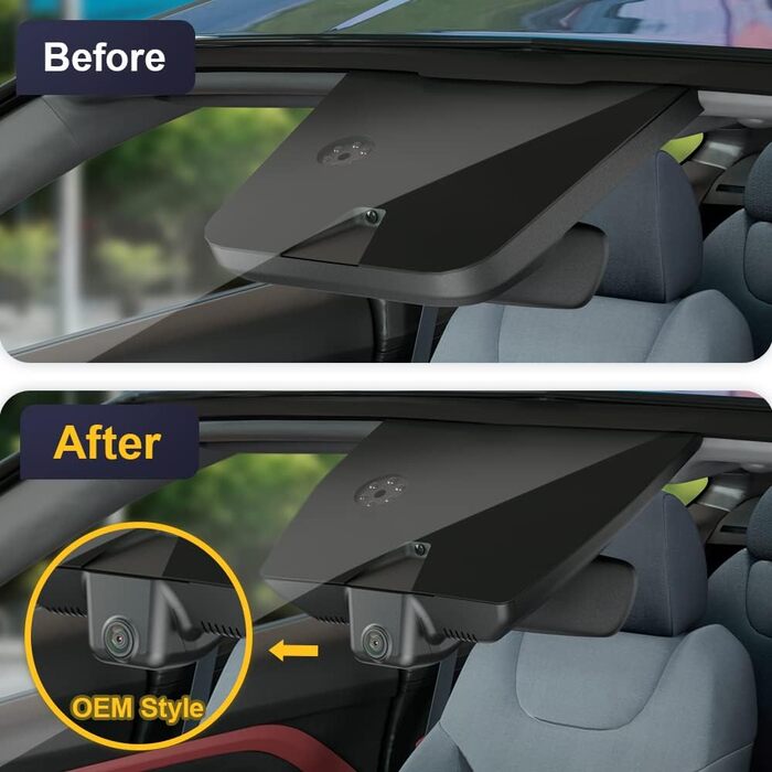 Відеореєстратор Fitcamx 4K UHD для Hyundai IONIQ 5 (2022-2024) SEL Limited з автозатемненням дзеркала, WiFi, нічна зйомка, G-сенсор, 64GB, Plug & Play