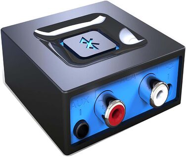 Bluetooth-ресивер esinkin 5.3, бездротовий аудіо-адаптер з роз'ємами 3.5 мм та RCA (Cinch) для колонок та стереосистем
