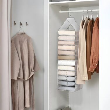 Чохли для одягу, 2 шт. (110x60x25 см), дихаючі сумки для одягу на блискавці, сірий колір