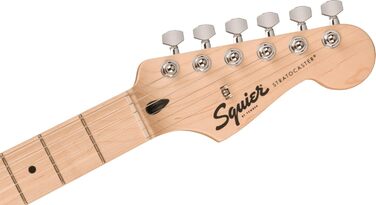 Електрогітара Squier Sonic Stratocaster з підсилювачем Fender Frontman 10G, чорна, з чохлом та безкоштовними онлайн-уроками Fender Play