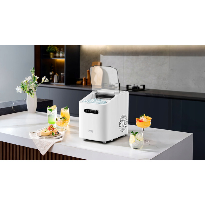 Льодогенератор Teesa EASY ICE, білий, 110 Вт