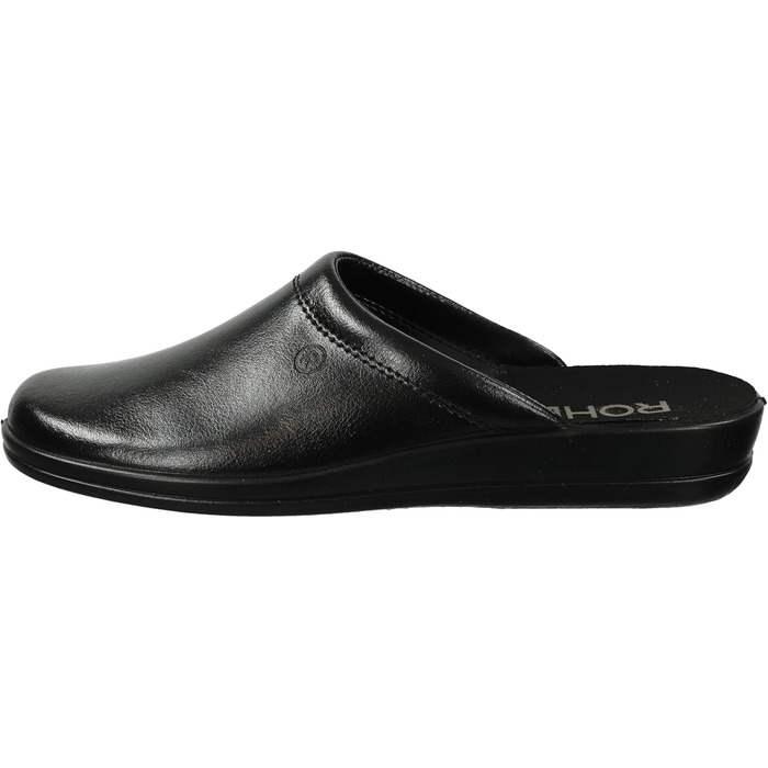 Чоловічі домашні тапочки Rohde Lekeberg, чорні, розмір 43 EU, комфортні