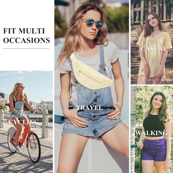 Чоловіча/жіноча поясна сумка MAXTOP – водонепроникна, 4 відділення, для активного відпочинку, туризму, спорту, чорна