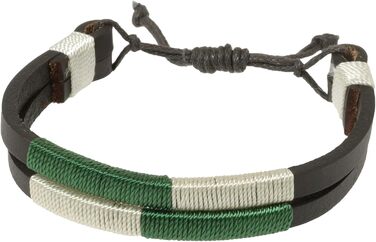 Аргентинський шкіряний ремінь з шнуром та шкіряним браслетом. Шкіряний ремінь з вишивкою для чоловіків та жінок. Аргентинські пояси (зелено-бежевий, 115)