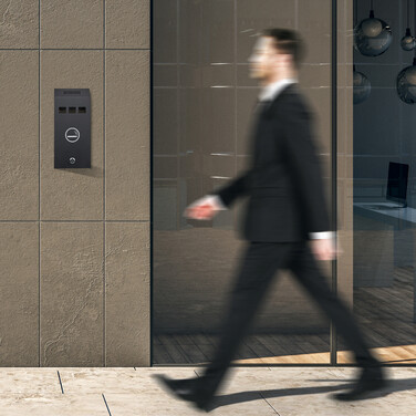 Relaxdays Black Wall-Mounted Cup Holder