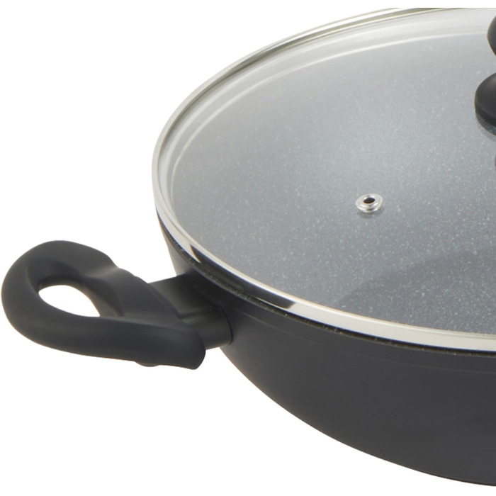 Сковорода Russell Hobbs RH02813EU7 Metallic Marble 28 см універсальна для індукції, смаження, грилю – антипригарна, для здорового приготування з мінімумом олії