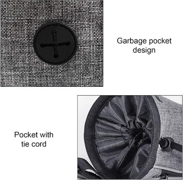 Водонепроникна сумка для ласощів для тварин AYNKH, професійна сумка для тренування цуценят та собак, з регульованою застібкою, багатофункціональна для подорожей та відпочинку на природі