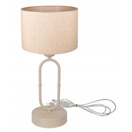 Стильна настільна нічна лампа з абажуром у стилі бохо та лофт, джут, LED E27