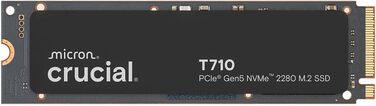 SSD Crucial T710 1TB M.2 NVMe PCIe 5.0 Gen5 - Швидкий накопичувач для ноутбука та ПК