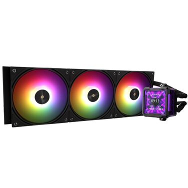 Система рідинного охолодження процесора Thermalright FW PRO 360 ARGB Black, 360мм, IPS LCD-дисплей 2.73