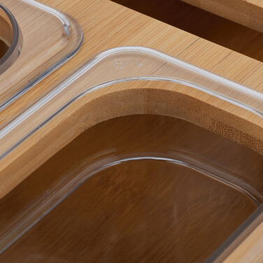 Relaxdays Bamboo Couch Table