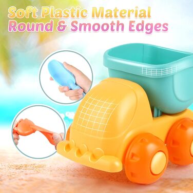 Dreamon Sand Strand Spielzeug for Kids Water Toys with Mesh Bag Set for Age 2, 3, 4