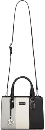 Сумка жіноча Miss Lulu середнього розміру, PU шкіра, сіра. Зі знімним ремінцем, для офісу, школи, подорожей та покупок