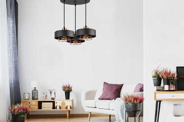 Підвісна люстра Luxolar 754 на 3 цоколі E27