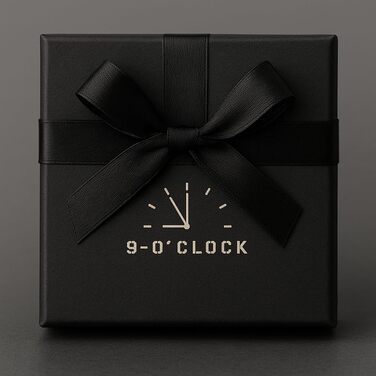 Браслет чоловічий 9 O'Clock Perlenarmband з оніксу 8 мм, чорний. Чоловіча біжутерія ручної роботи, еластичний браслет з натурального каменю, Німеччина. Подарунок для чоловіка.
