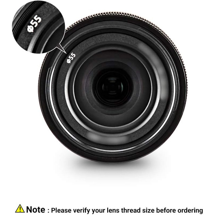 Набір фільтрів JJC Glas-Sternfilter 62 мм (4, 6, 8 променів) для Sony A7, A7C, A7R, A7S, A9 та об'єктивів з різьбою 62 мм