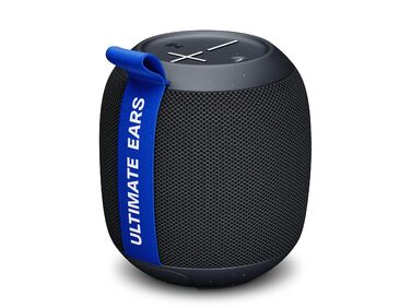 Портативна Bluetooth колонка Ultimate Ears WONDERBOOM PLAY чорного кольору: водонепроникна, з глибоким басом та 360° звуком, пилозахищена, плаваюча, радіус дії 40м