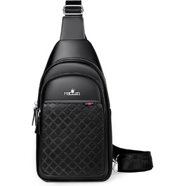 Чоловічий рюкзак FSD.WG Sling Rucksack з нагрудною кишенею та регульованим ременем, водонепроникний | Чоловіча сумка через плече для подорожей