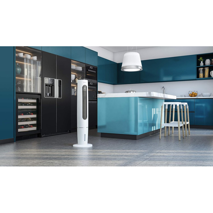 Вентилятор Olimpia Splendid Tower Peler - 3.5 л, 300 м³/год, 65 Вт, білий (2024)