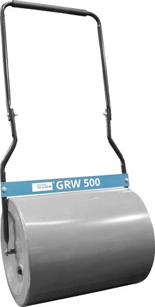Каткова для газону Güde GRW 500, 49,5 см, заповнюється водою/піском, для підготовки та укладки газону, з відбійною планкою