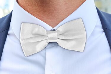 Комплект підтяжок та метелика для смокінга білий (3 предмети) – елегантний аксесуар для урочистих подій