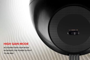 Creative Pebble Plus 2.1 USB-Lautомов'я з сабвуфером та драйверами дальнього поля, до 8 Вт RMS потужності для ПК (Чорний)