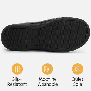 Чоловічі тапочки-слайди RockDove з регульованою фіксацією та піною з пам'яттю, сірі, 44/45 EU