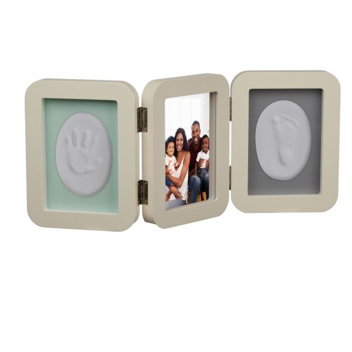 Relaxdays Baby Handprint & Footprint Kit with Frame