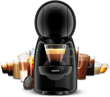 Кавомашина NESCAFÉ Dolce Gusto Piccolo XS by KRUPS, 15 бар, 0.8л резервуар, антрацит, KP1A3B