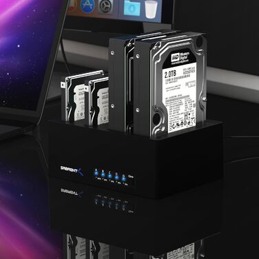 Док-станція Sabrent 4 Bay для 2.5