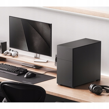 Корпус Jonsbo D41 MESH Black Mini Tower, чорний