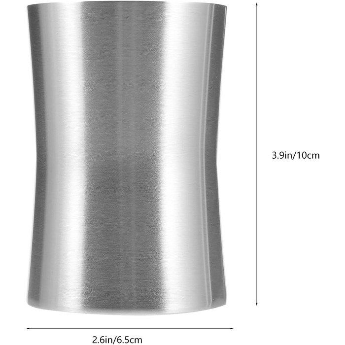 Cabilock Stainless Steel Cup, Brushed Nickel, Bathroom Cup, Toothbrush Holder, Toothbrush Holder, Grey, Toothbrush Holder, Wall Mount, Water Bottle, Toothpaste Holder for Bathroom