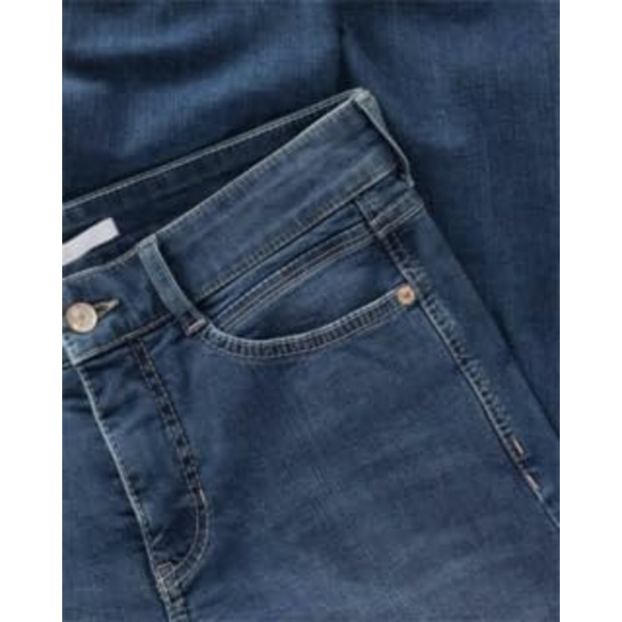 Жіночі джинси MAC Melanie Stretch Denim Grey (34W/32L, Mid Blue Used/L32) - Розтяжка, Сірий колір