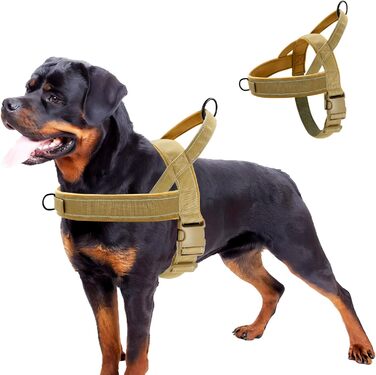 Шлейка для собак, анти-тяга, світловідбиваюча, для середніх та великих собак, регульована, м'яка, дихаюча, для прогулянок та бігу (L), Style2-M