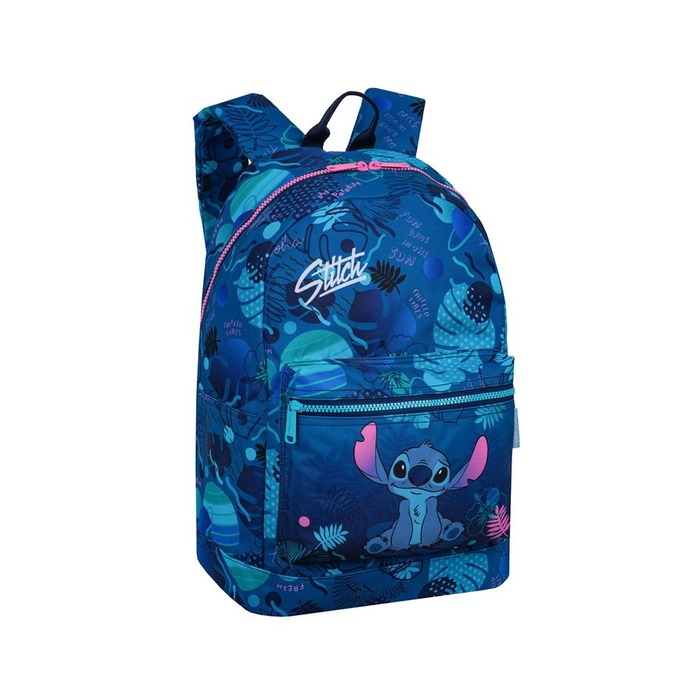 Шкільний рюкзак однокамерний Lilo & Stitch CoolPack, синій, 21 л