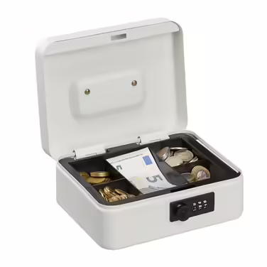 Relaxdays Cash Box with Number Combination
