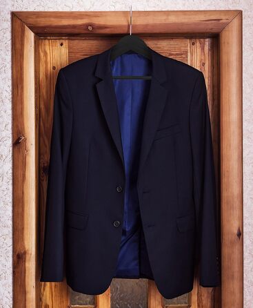 Набір вішалок для одягу Utopia Home 20 шт. з перекладиною для штанів та плечима, чорний