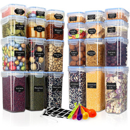 Набір контейнерів для їжі 10 шт. 1л, BPA-free, герметичні, для зберігання та заморожування