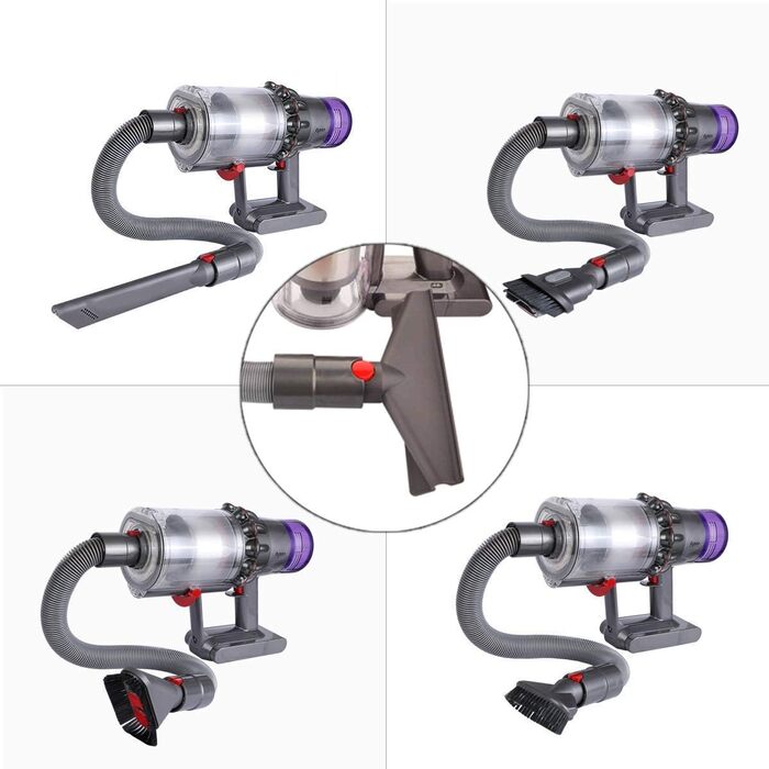 Насадка-щітка для пилососів Dyson V7 V8 V10 V11 з м'якою щіткою (для труб)
