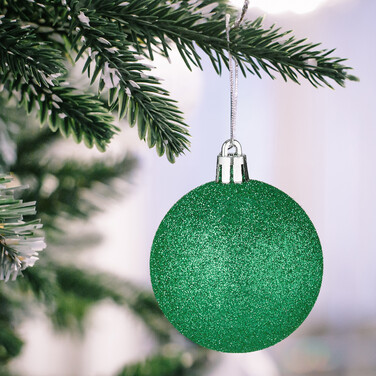 Relaxdays Set of 100 Christmas Baubles
