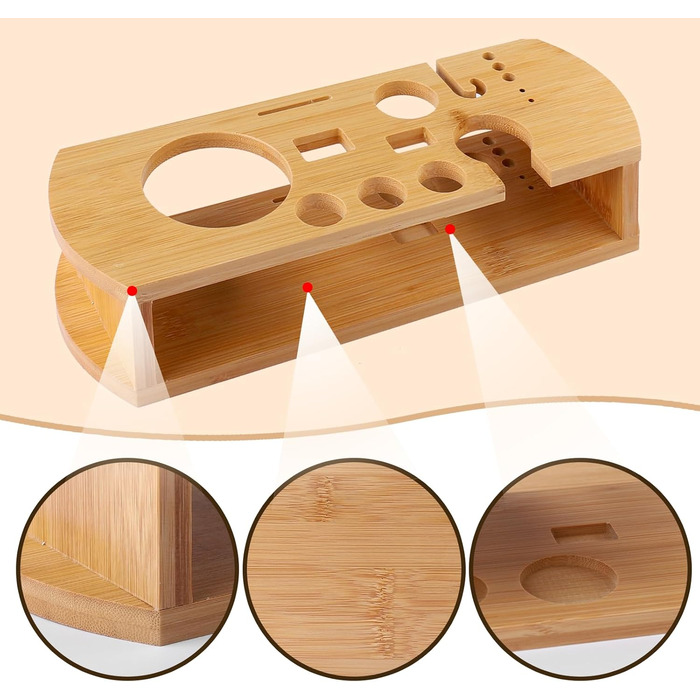 Stainless Steel Cocktail Mix Set - 14 Piece Bartender Kit with Bamboo Stand - 750ml Cocktail Shaker Set - Perfect Gift