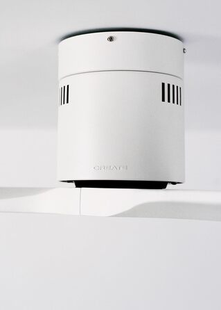 Вентилятор стельовий WINDCALM ABS білий з пультом, 40W, Ø132cm, 6 швидкостей, таймер, DC-двигун, літньо-зимовий режим, без освітлення