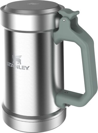 Термокружка Stanley з відкривачкою для пляшок, 680 мл, зелений колір молотний, нержавіюча сталь