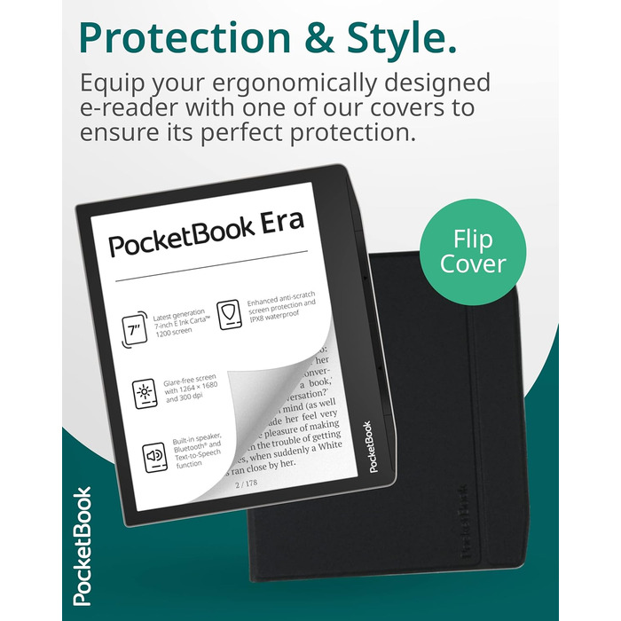PocketBook Era Stardust Silver: 7-дюймовий електронний ридер 16GB срібного кольору