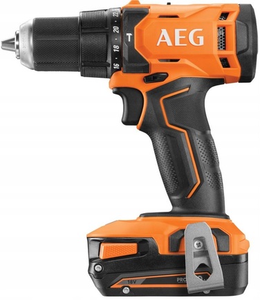 Ударний дриль-шурупокрут AEG 18V з 2 акумуляторами по 2Аг