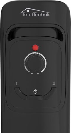 Масляний радіатор Tronitechnik® TT-OR 311: 1500 Вт, 3 режими, термостат, захист від перегріву, чорний
