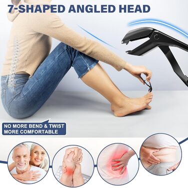 Набір з 5 шт. інструментів для стрижки товстих нігтів, для чоловіків та жінок, професійний, для лікування врослого нігтя