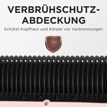 Випрямляч для волосся PARWIN PRO BEAUTY 3-в-1 з парою, LED-дисплеєм та іонізацією, рожевий