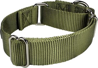 Нашийник для собак Mikivery Marraht Military Green, 35.5-53 см