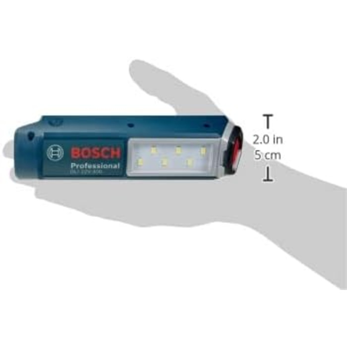 Акумуляторний LED ліхтар Bosch Professional GLI 12V-300, 300 лм, без акумулятора та зарядного, у коробці